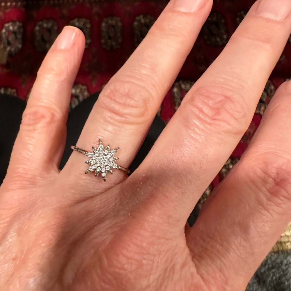 Sterling star ring - Picture 3 of 5